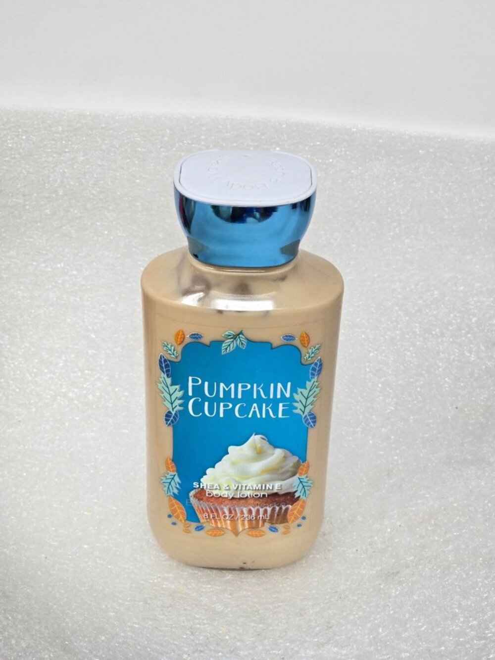 Pumpkin Cupcake Shea & Vitamin E Body Lotion Signature Bath & Body Works 8 oz